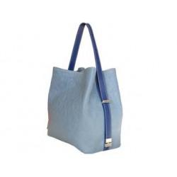 Foto Bolso de piel con asa regulable