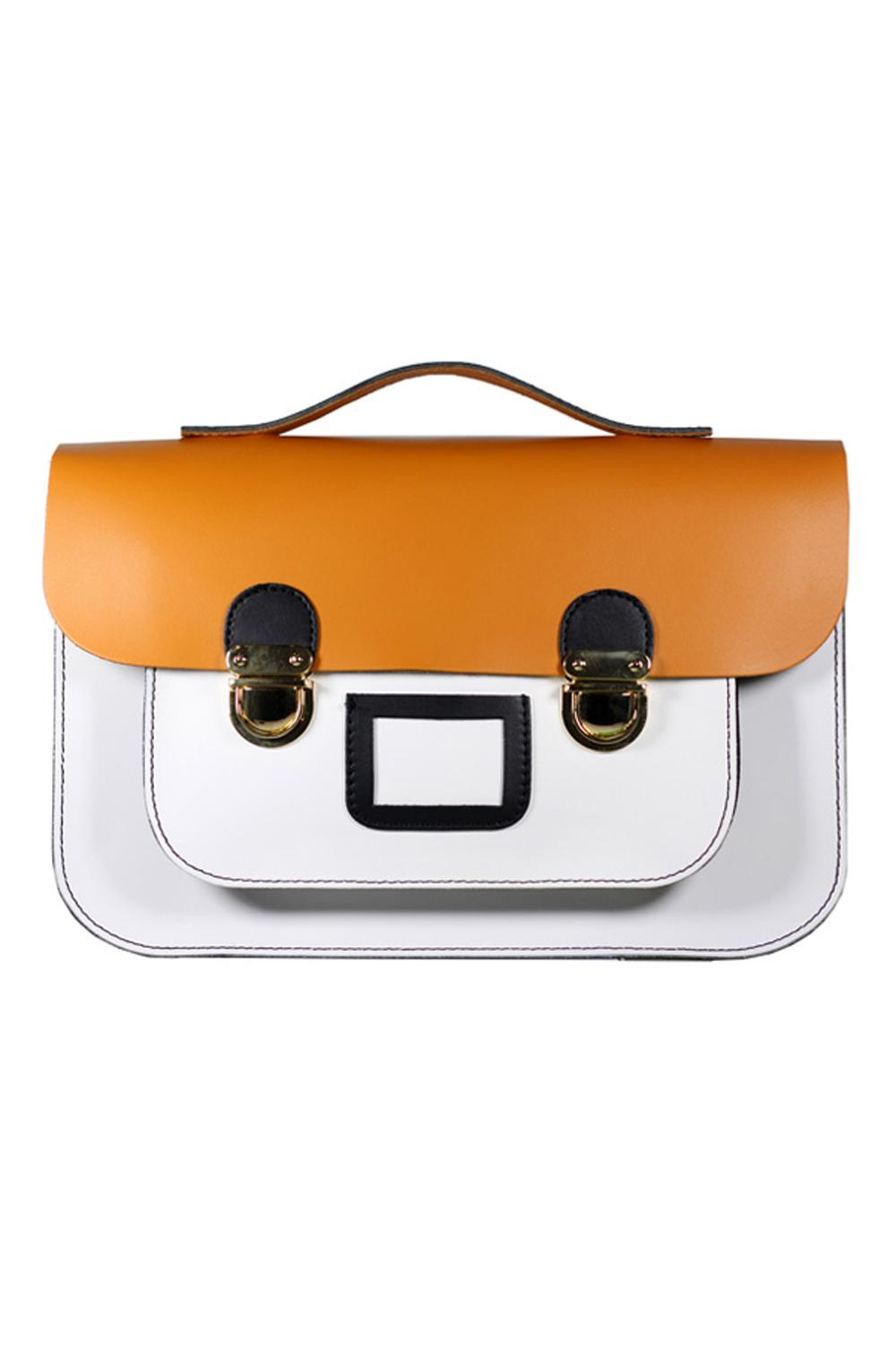 Foto Bolso Satchel Combinado Pequeño foto 448456