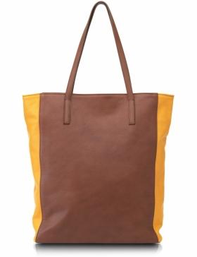 Foto Bolso shopper su mostaza labagueria