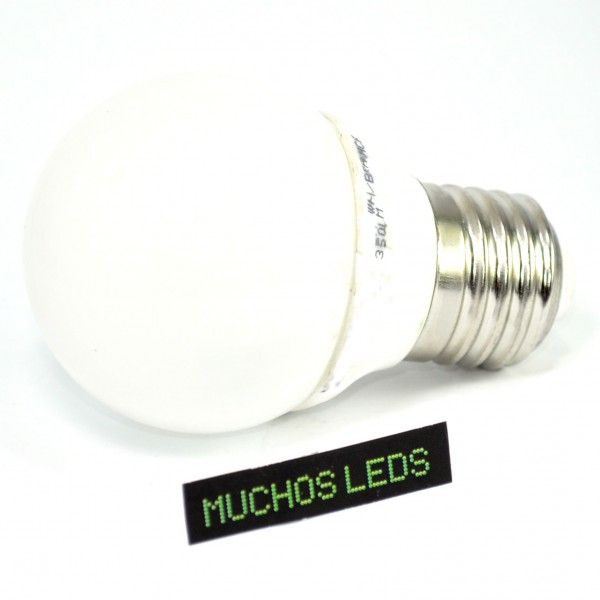 Foto Bombilla led e27 4,5 w Luz cálida (2800º a 3200º K) foto 608682