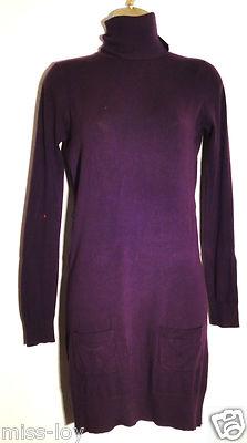 Foto Bonito Vestido Punto Morado Mango T-36 /dress Woman foto 560185