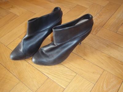 Foto Bonitos Botines Negros De Piel, Mujer, Tacón Alto, Talla 37 foto 868221
