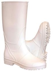 Foto botas agua blanca pvc