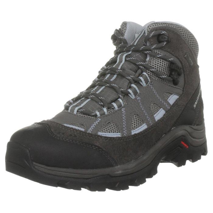 Foto Botas Salomon Authentic Goretex W Gris/Azul/negro foto 553037