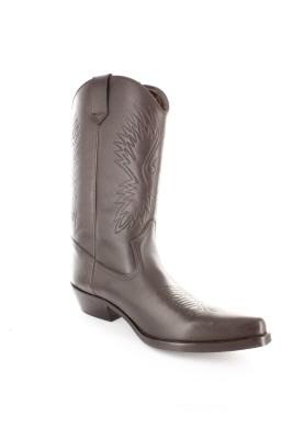 Foto Botas Tejanas Marron de Piel Tacon de 4 cm. - 47 - 31'7 foto 868216