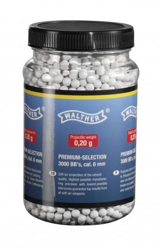 Foto Botella de 3.000 BB's Walther PREMIUM - 0.20g