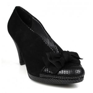 Foto Botines negros con lazo.7577 41 foto 670649