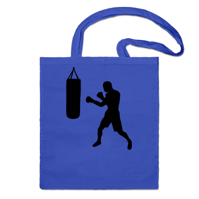 Foto Boxer And Punchbag Bolso de yute