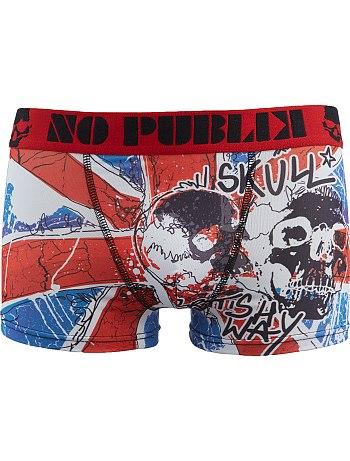 Foto Boxer 'No Publik' con estampado de foto 909493