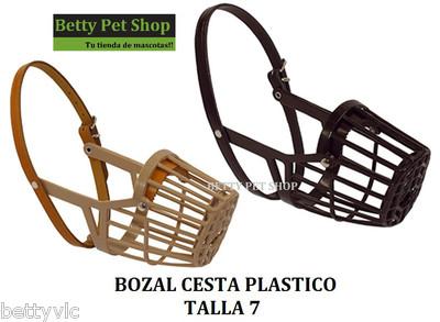 Foto Bozal De Plastico,cesta Talla 7, Para Perros, Adiestramiento Perro,calidad Arppe foto 853569