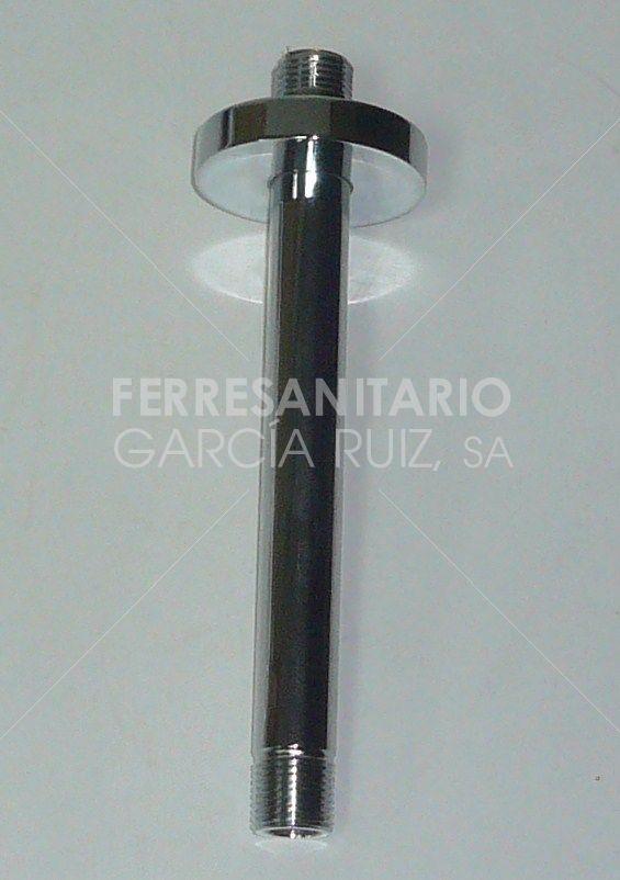 Foto Brazo ducha recto para techo 1/2 cromo