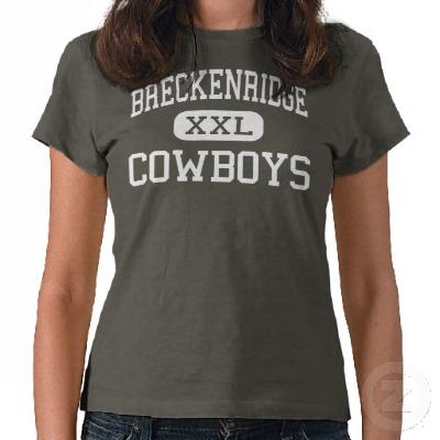Foto Breckenridge - vaqueros - alto - Breckenridge Tee Shirts foto 1015