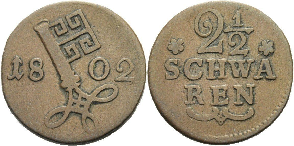 Foto Bremen Stadt 2 1/2 Schwaren 1802