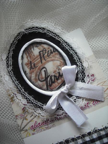 Foto broche estilo vintage PARIS