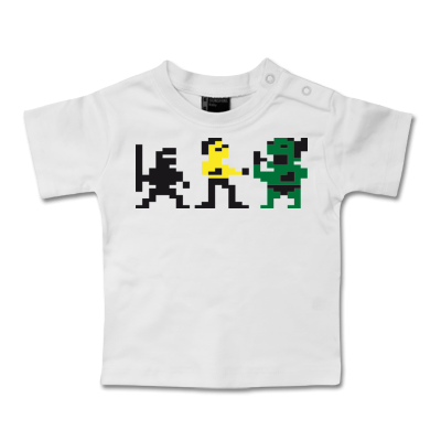 Foto Bruce Lee Pixel Camiseta de bebé foto 74333