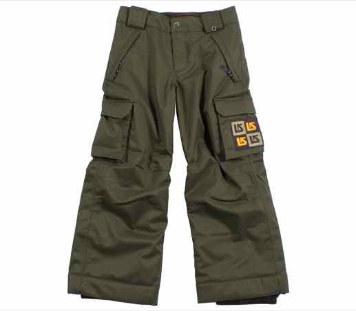 Foto B.SNOWBOARDS - BOYS EXLE CRGO PT FR - leech - M
