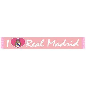 Foto bufanda telar modelo i love real madrid