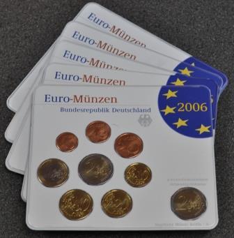 Foto Bundesrepublik Deutschland Brd 5 x 5,88 Euro 2006