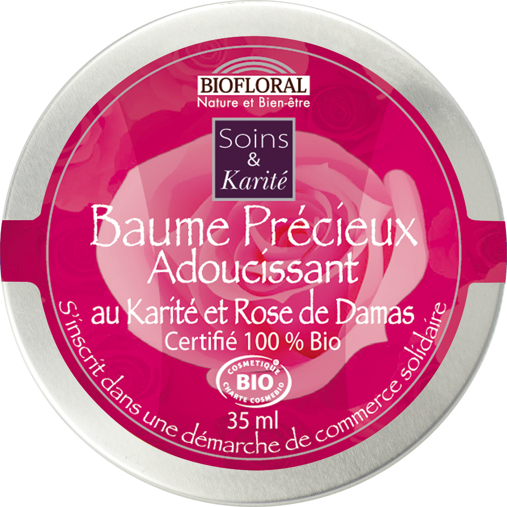 Foto Bálsamo manteca de karité y rosa damascena, 35 ml - Biofloral