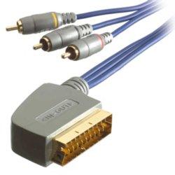 Foto cable euro a 3rca - vivanco in / out 2 mt