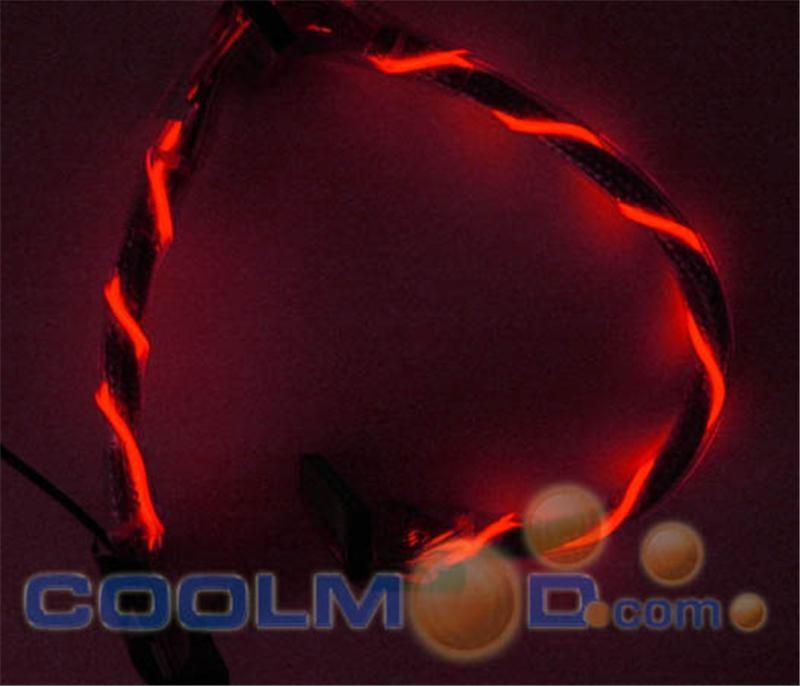 Foto Cable IDE ATA-133 45 cm - Hilo Neon Rojo foto 677697