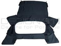 Foto Cabriolet Hood - Complete Front & Window Section. Porsche 944 / 968 (blue) foto 117878