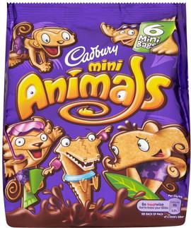 Foto Cadbury Mini Animals 125 grs
