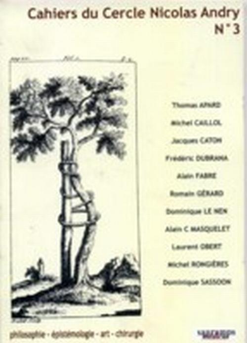 Foto Cahier du cercle Nicolas Andry t.3 foto 468908