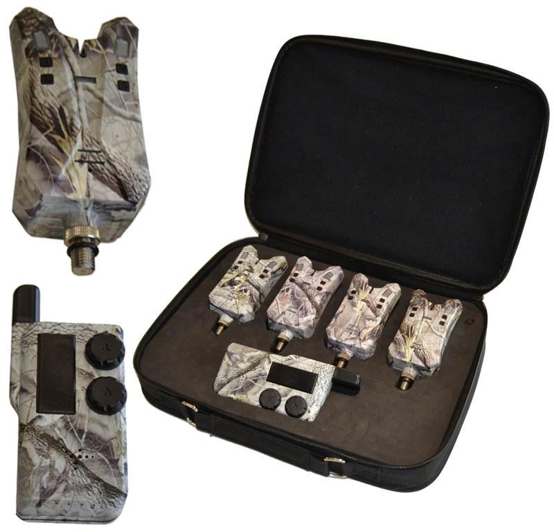 Foto caja 4 alarmas + central clee radio camuflaje estuche 4 detectores + central foto 680533