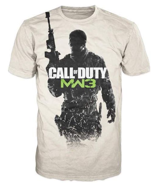 Foto Call Of Duty Modern Warfare 3 Camiseta Gunner Blanco L foto 514280