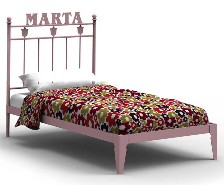 Foto Cama de Forja Con Bañera Astrid Personalizable