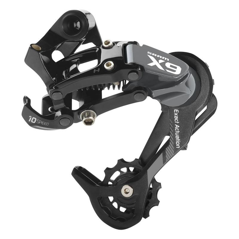 Foto Cambio trasero SRAM X-9 10v. Carbon Grey
