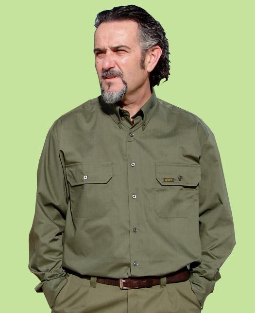 Foto Camisa caza kaki
