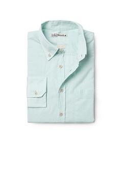 Foto Camisa Slim-Fit Algodón verde mar H.E. by MANGO foto 394906