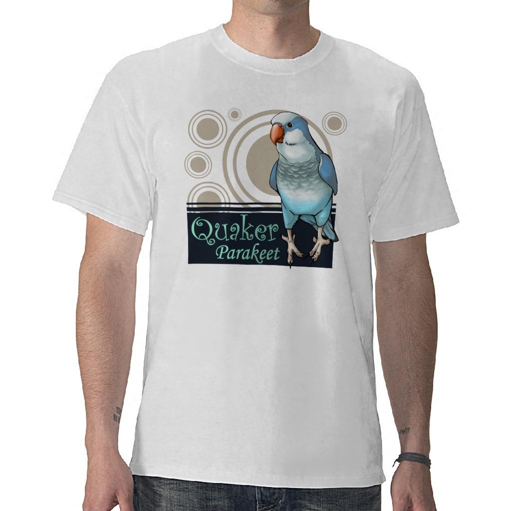 Foto Camiseta azul del Parakeet del Quaker foto 821963