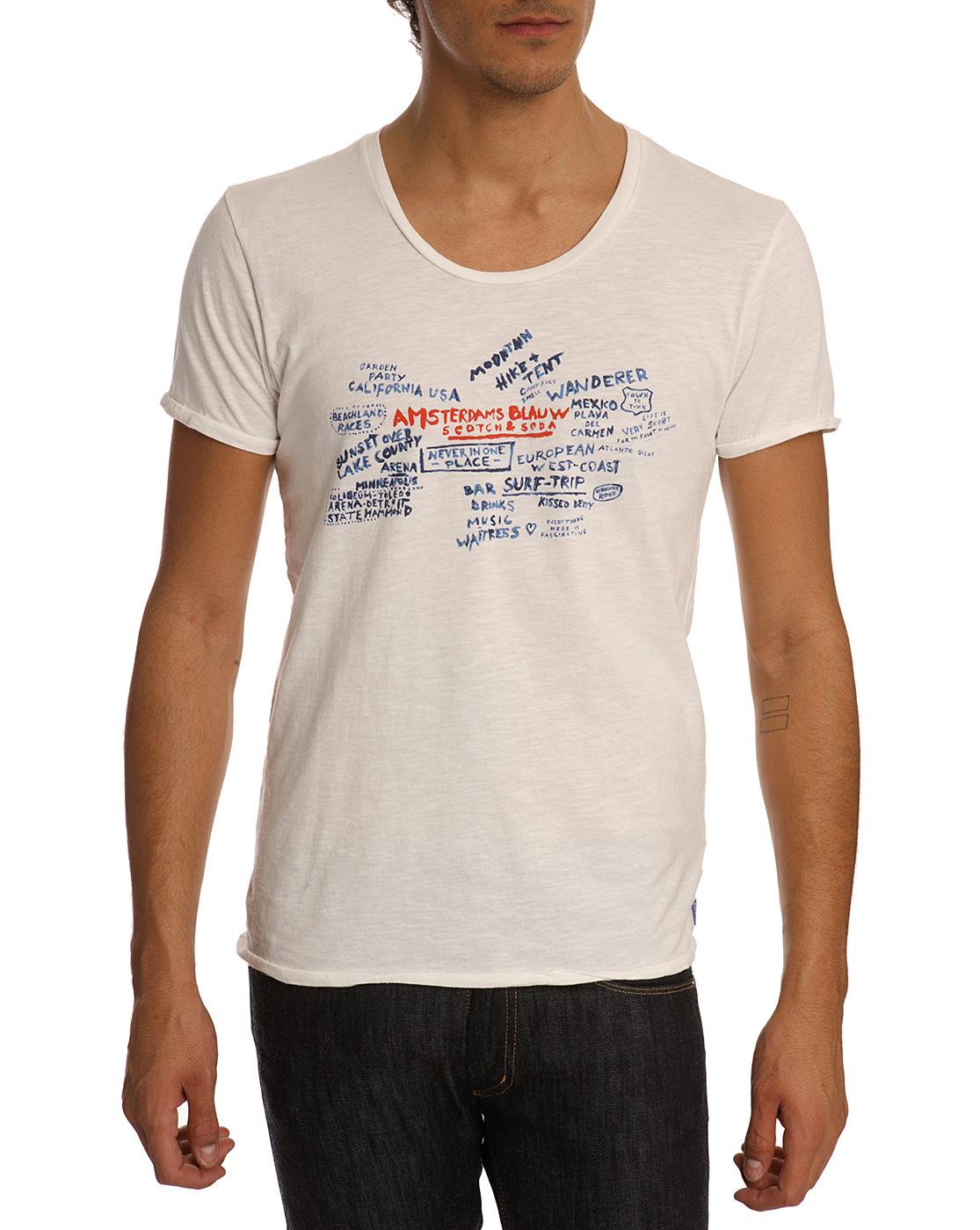 Foto Camiseta blanca Amsterdam