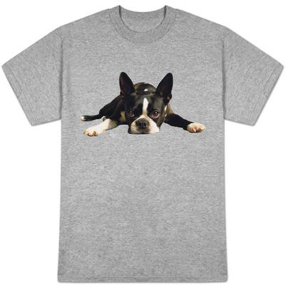 Foto Camiseta Boston Terrier, 3x3 in. foto 878313