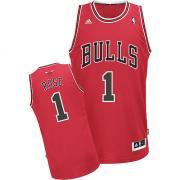 Foto Camiseta Chicago Bulls #1 Derrick Rose Revolution 30 Swingman Home foto 737673