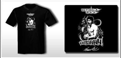 Foto Camiseta Cine T-shirt Bruce Lee Watahhh - S M L Xl Xxl foto 74330
