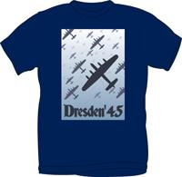 Foto Camiseta Dresden 1945. Inpresión Textil. foto 306125
