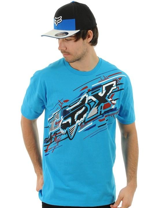 Foto Camiseta Fox Flare Electric Azul foto 952058