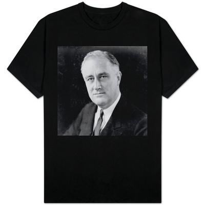 Foto Camiseta Franklin Delano Roosevelt, circa 1933, 3x3 in. foto 623329
