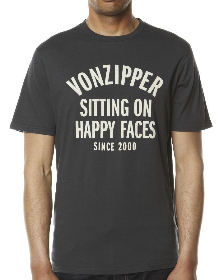 Foto Camiseta Happy Face De Vonzipper - Negro Apagado foto 745031