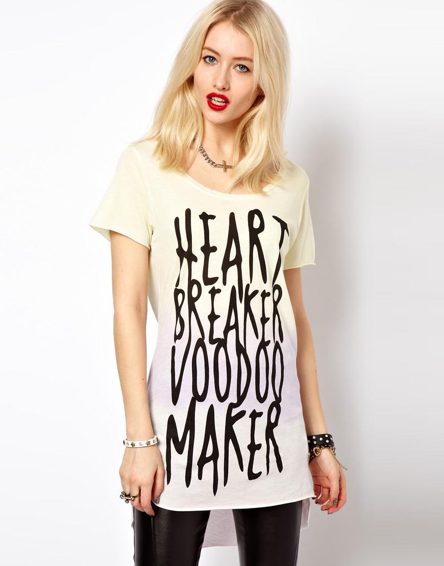 Foto Camiseta Heart Breaker de Voodoo Girl Multicolor foto 716737