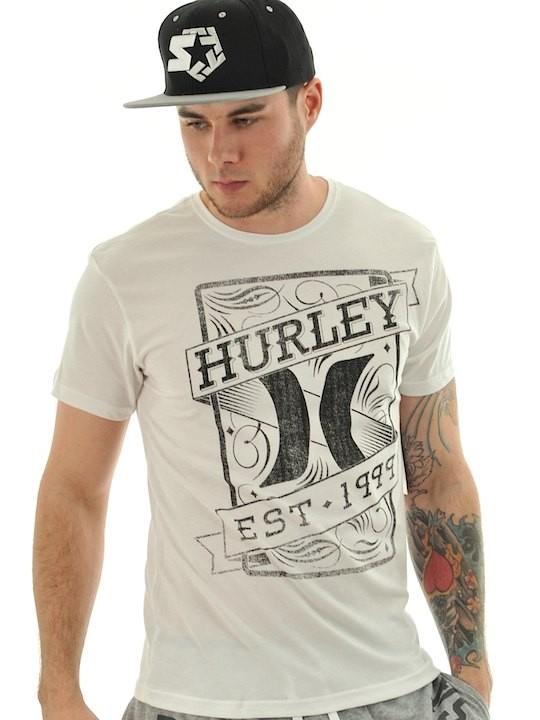 Foto Camiseta Hurley Hold Your Cards Blanco foto 419062