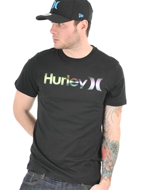 Foto Camiseta Hurley One & Only Dimension Negro foto 96998
