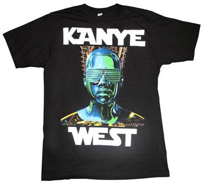 Foto Camiseta Kanye West - Robot Wars, 3x3 in. foto 935484