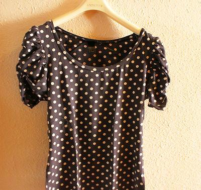 Foto Camiseta Lunares Azul Hym M