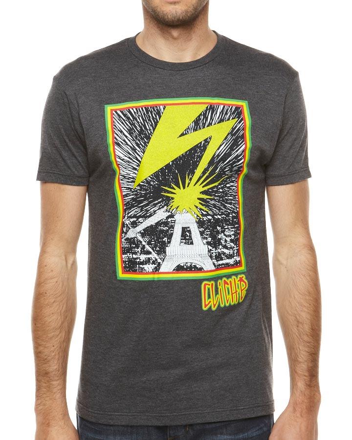 Foto Camiseta Mad Brains De Cliche - Carbón Heather