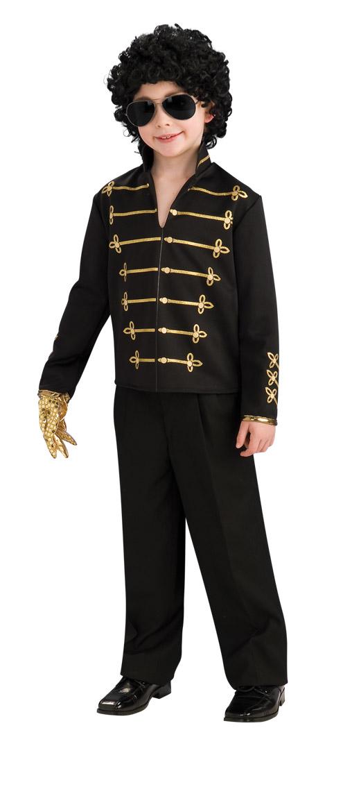 Foto Camiseta militar negra de Michael Jackson TM para niño foto 750060